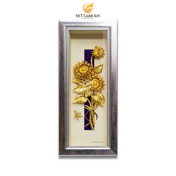 Tranh mạ vàng 24k