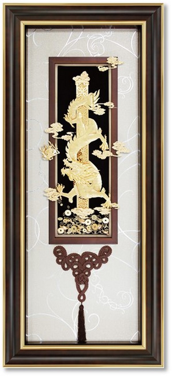 tranh dát vàng 24k