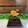 chậu hoa mẫu đơn dát vàng cao cấp 24k